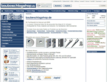 Tablet Screenshot of baubeschlagshop.de